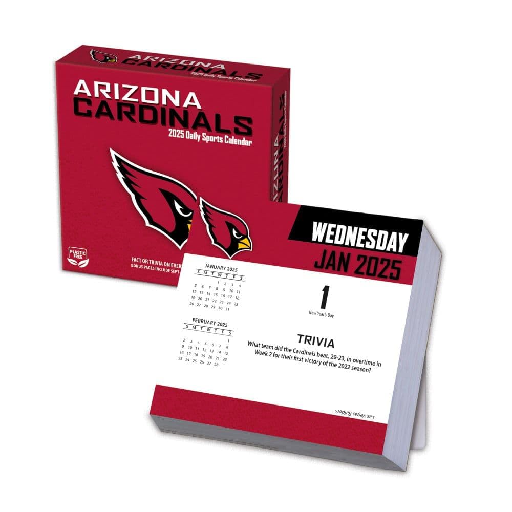 Amazon.com: Turner Sports Arizona Cardinals 2025 Box Calendar